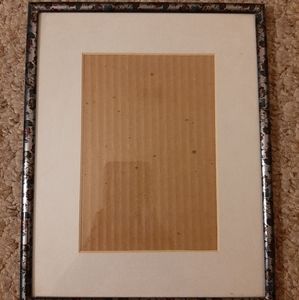 Cute 5"×7" Metal Floral print Picture frame